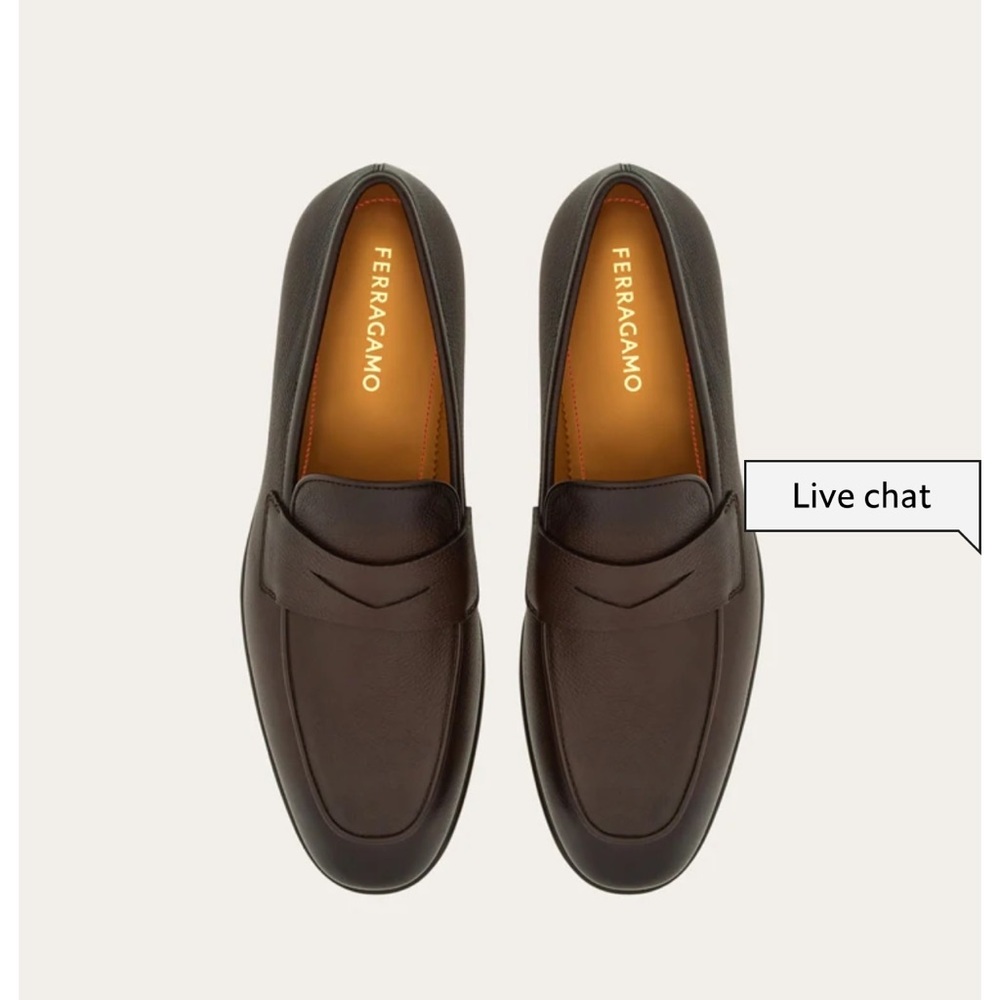 Salvatore Ferragamo Brown Classic Loafers